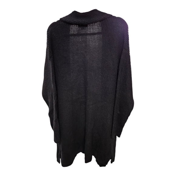 Ava & Viv Black Cardigan Sweater - Picture 3 of 3